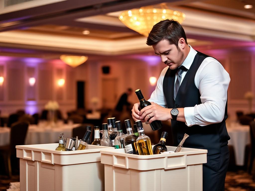 wedding bartender job responsibilities