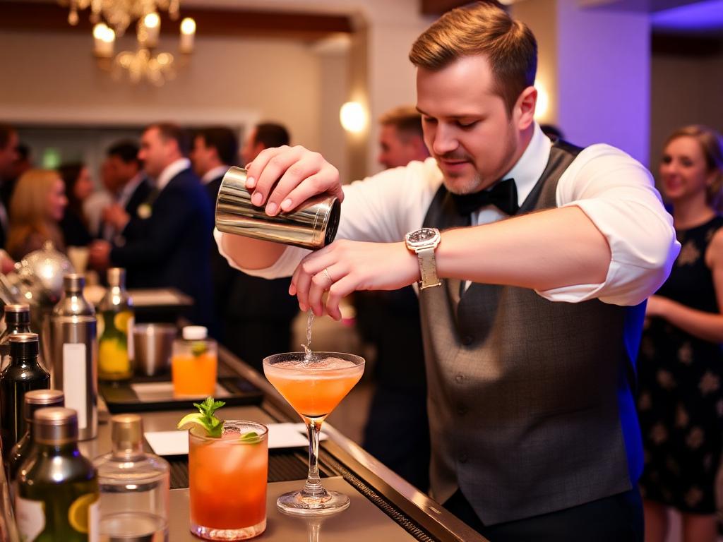 wedding bartender job responsibilities