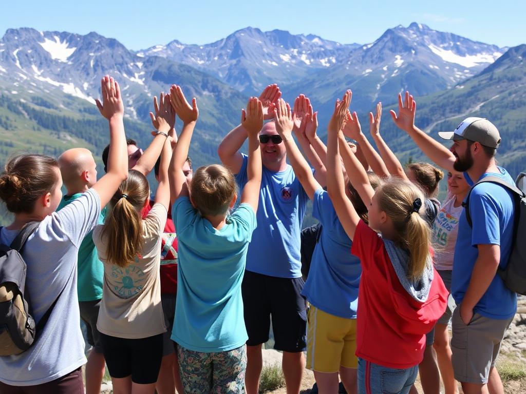 english summer camp megeve job