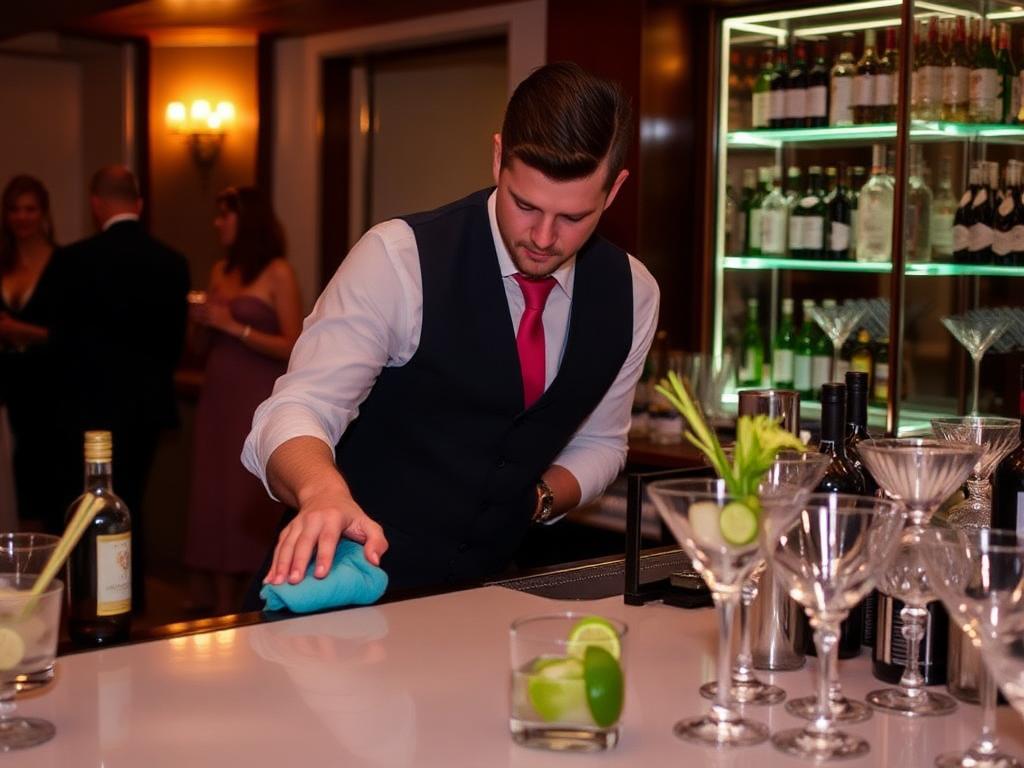 wedding bartender job responsibilities